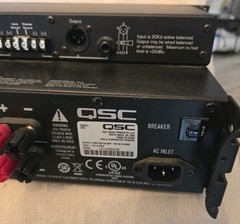 Complete Pro Audio Live Sound Rack: Mackie 1202VLZ4 Mixer, QSC GX5 Amp, Ashly…