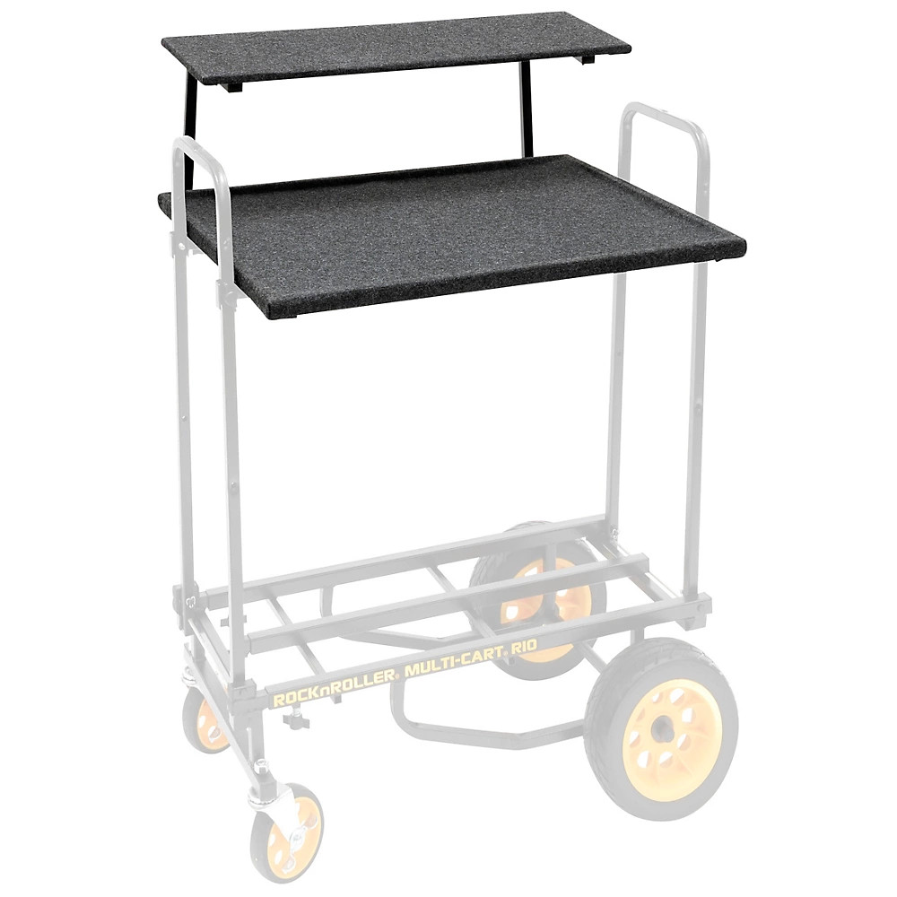 Rock N Roller RSHM2T 2Tier Multimedia Shelf For R8, R10, R11G, R12 Carts