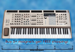 ARTURIA minibrute microbrute matrixbrute keylab DRUMbrute SYNTH fridge magnet
