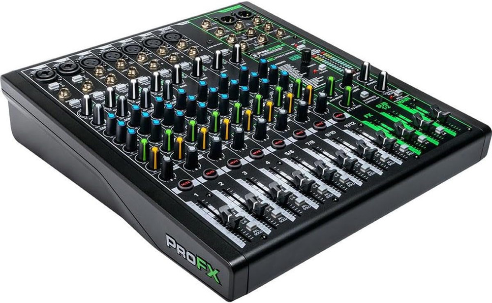 Profx12V3 12-Channel Mixer with USB and Effects