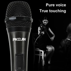 PKOJIN Dynamic Karaoke Microphone for Singing, Vocal Wired Microphone for Kar…