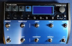 TC-Helicon VoiceLive 2 Extreme Edition vocal processor and harmonizer