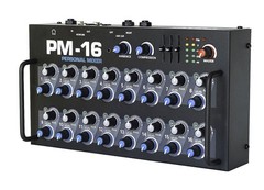 Elite Core 16 Channel Personal Monitor Mixer PM-16-CORE & Power Supply