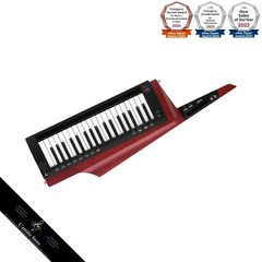 KORG RK-100S 2 RD Translucent Red Wooden Keytar Synthesizer Shoulder Keyboard JP