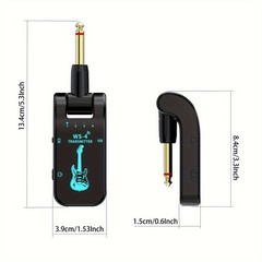 Quick Acting Adaptable Easy to Use Wireless Guitar Transmitter & Receiver System