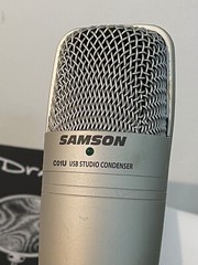 Samson C01U Pro USB Large Diaphragm Studio Condenser Microphone Mic & Pop Filter