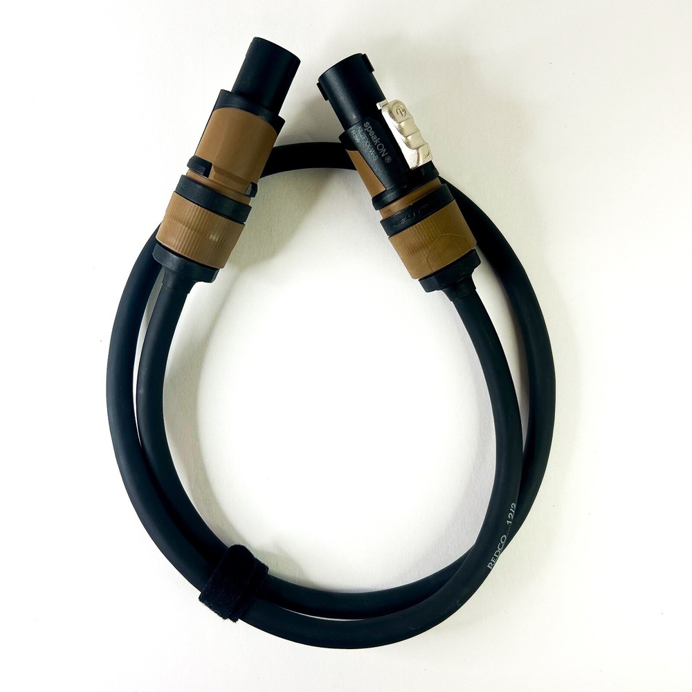 Speakon Speaker Cable with Neutrik NL2FXX – Custom Built Pro Audio