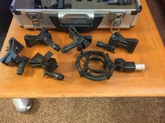 Audix D Drum Microphone Pack 1-D1, 2-D2, 1- AKG D112 + CLIPS & MOUNTS
