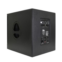 Seismic Audio 12″ 500W Powered PA Subwoofer Cabinet Bluetooth Apex-12Sub