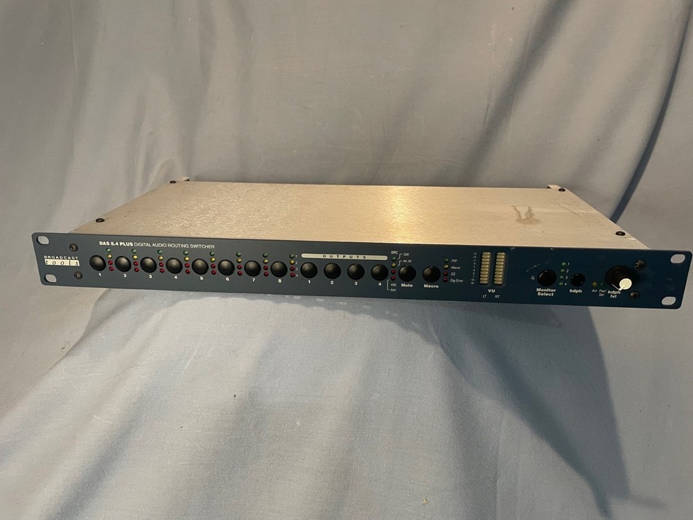 Broadcast Tools DAS 8.4 AES Digital Audio Broadcast Automation Switcher Router