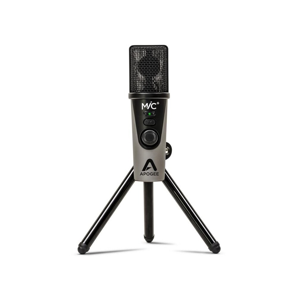 APOGEE MiC+ Mobile Recording USB Microphone for PodCasting with iPad, iPhone, Ma