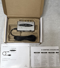 Behringer U-CONTROL UCA202 2-Ch USB Audio Interface Bus-Powered RCA/TOSLINK