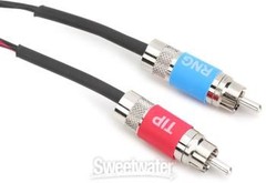 Pro Co IPMB2R-2 3.5mm TRS Male to Dual RCA Male Insert Cable – 2′