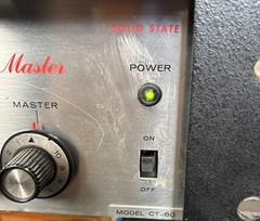Vintage BOGEN CT-60 Acousta-Master Solid State Amplifier Made in USA – Working