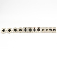 Premium 12-Pack XLR Connectors: The Ultimate Solution for Patch Bay and Cables