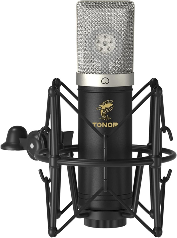 TONOR Condenser Microphone 192kHz/24Bit, USB Cardioid Computer Mic Kit with…