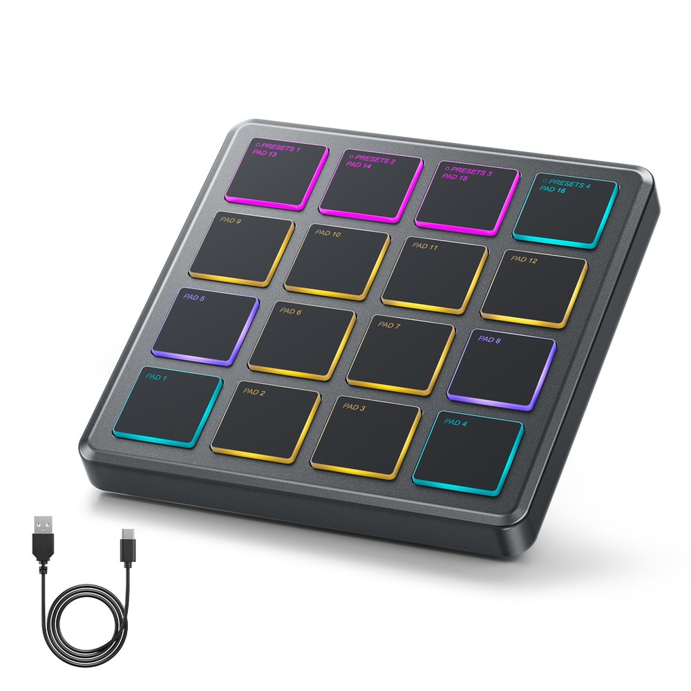 Donner STARRYPAD MINI USB MIDI Controller App Controller With Software | Gray