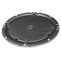 Gravity GSSPWBSET1 DJ Pro Audio Loudspeaker Stand w Base Cast Iron Weight Plate