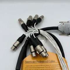 Pro Co DA88XF-5 8-channel DB25 to XLR Female Snake – 5′