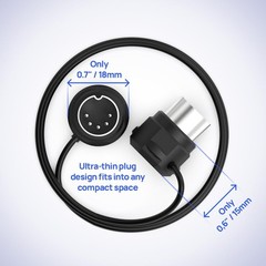 High-Speed MIDI 4-Pack – 3FT, Low-Profile Cables with 5-Pin DIN Connectors