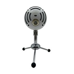 Blue Snowball White Wired USB Microphone Completer with Stand