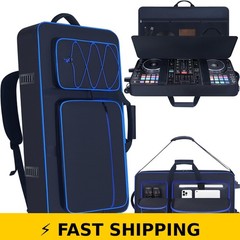 Aljikz DJ Controller Case with Wheels for DDJ FLX10, REV7, SC LIVE 4