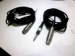 Qty (2) 16 Foot 1/4 TRS Male to XLR Female cables Black
