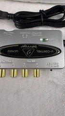 Behringer U-Control UCA202 USB Audio Interface RCA Input Output Adapter