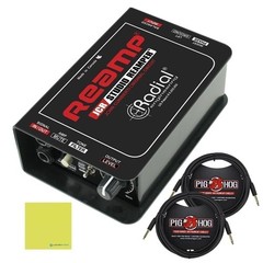 Radial Engineering Reamp JCR Studio Reamper Circuit Bundle w/ 2-Pack.. -OPEN BOX