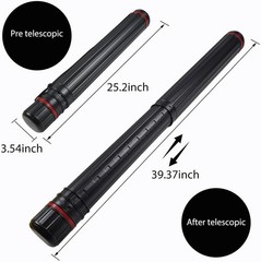 Poster Tube Art Storage Case Telescoping Waterproof Light Resistant 25 to 40 …