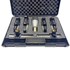 Samson Audio 7KIT 7 KIT Q-Drum Q-TOM Q-SNARE Q-KICK CO2 7 Piece Microphone Set
