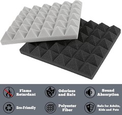 Soundproof Foam Acoustic Foam Panel Noise Cancelling for Home Office Studio Wall