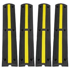 39“ Cable Ramp Protector Speed Bump Floor Cable Protector (Pack of 4)