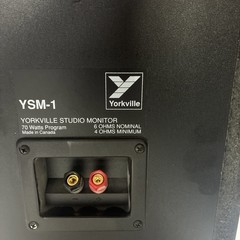 Yorkville YSM-1 Studio monitor – pair good condition!