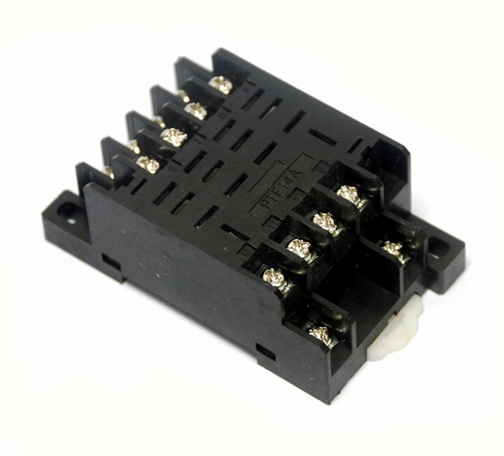 10pc Shinohawa Relay Timer Socket PTF14A 14P OMRON LY4 LY4N LY4NJ LY4N-J Taiwan