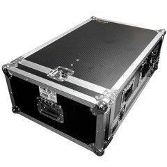 ProX XS-MIDM32RDHW Console Flight Case w Doghouse & Wheels for Midas M32R Mix…