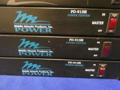 Middle Atlantic Products PD-915R Power Distribution Unit – Black QTY 5 Total