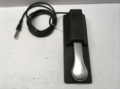 VFP-1-25 Single Piano-Style Sustain Pedal with Polarity Switch Made in Italy EUC