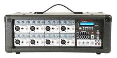 Rockville RPM80BT 2400w Powered 8 Channel Mixer/Amplifier w/Bluetooth/EQ/Effects