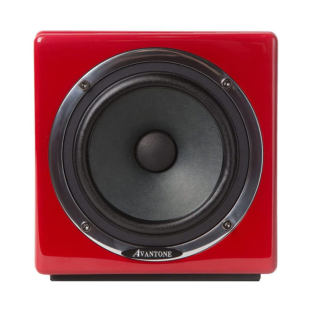 Avantone Pro Active MixCube Full-Range Mini Reference Monitor (Single, Red)