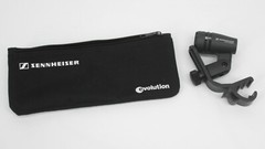 Sennheiser E604 Percussion Dynamic Cardioid Microphone w/ MZH 604 Drum Clamp Bag