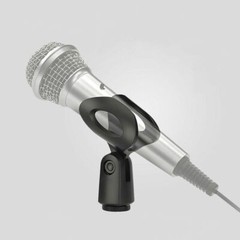 4Pcs Adjustable Universal Microphone Mount Clip Clamp Holder for All Mic Stand