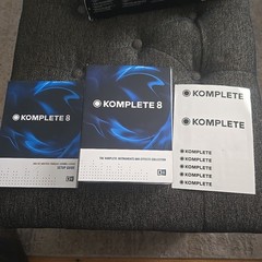 Native Instruments Komplete 8 (with all disks) No Serial Number
