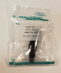 Neutrik NC3MX-BAG Male Cable Connector 3 Pin Brand New Sealed