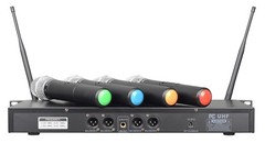 GTD Audio 4 Channel UHF Handheld Wireless Microphone System Mic (Brand New) 504H