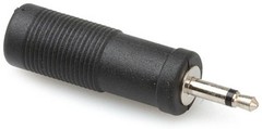 HOSA GMP-113 Mono Audio Headphone Cable Adaptor – 1/4″ TS to 3.5 mm TS
