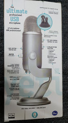 Blue Yeti USB Condenser Microphone Silver Professional Recording