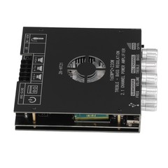 Zerodis Zk Ht21 Power Amplifier Board Compact Design 2.1 Channel 100W For Music