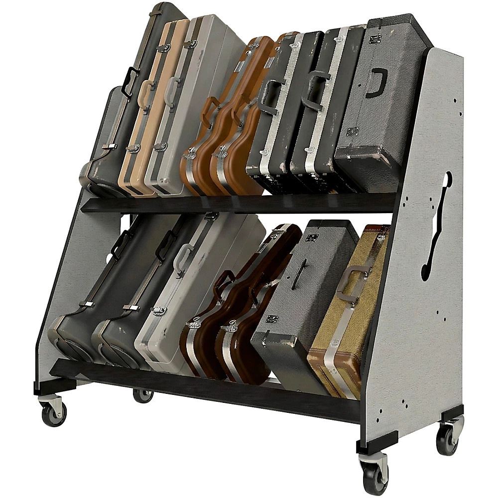 A&S Crafted Products Band Room Trombone Case Storage Rack
