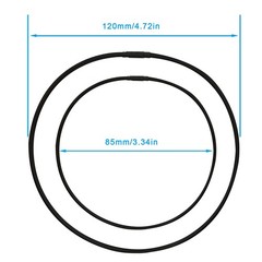 Mictop Universal Elastic Bands Replacement for Microphone Shock Mount Mic Holder
